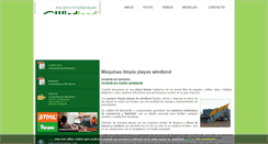 Desktop Screenshot of limpiaplayas.es